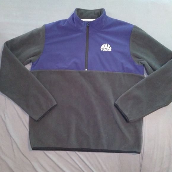 Mac Tools Other - Dark purple and hrey Mac Tools half zip